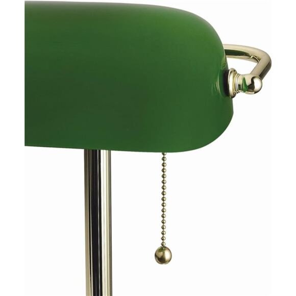 Lighting Traditional Desk Lamp, Green, Smart Home Capable for Home Capable - Picture 4 of 8
